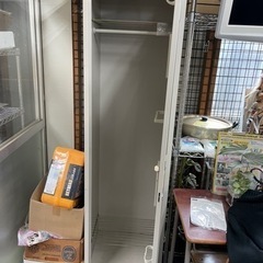 UCHIDA 事務ロッカー　取説・鍵付の画像