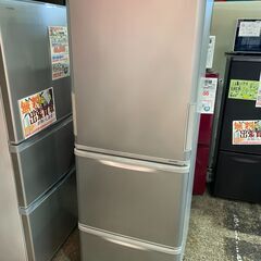 【愛品館市原店】SHARP 2019年製 350L 3ドア冷蔵庫 SJ-W351E-S 【愛市IR014506-104】