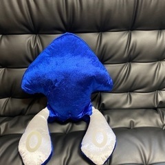 【配送OK】ぬいぐるみ　スプラトゥーン　イカ　青の画像