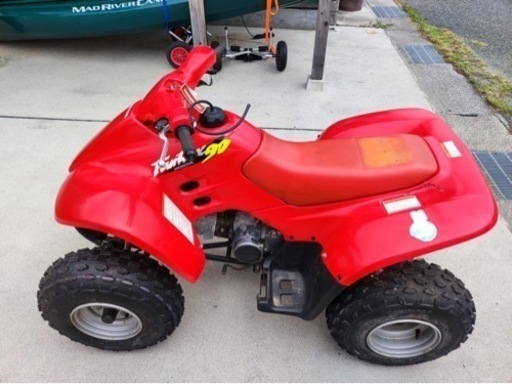 値下げ！ホンダ 四輪バギー フォートラックス90 希少　引き取り専用