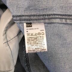美品　GU　レディース　デニムシャツ　長袖　サイズMの画像