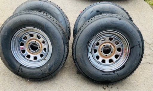 【大幅値下げ】15インチ デイトナホイルタイヤ4本セット