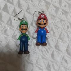 マリオ ルイージ ユニバーサル ヨッシー ゲーム イヤリング ア...