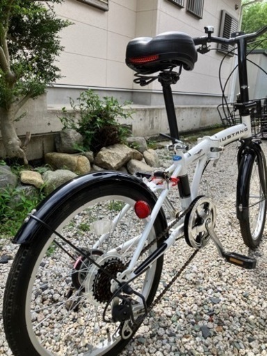373、【良品】折りたたみ自転車20インチ(マスタング)
