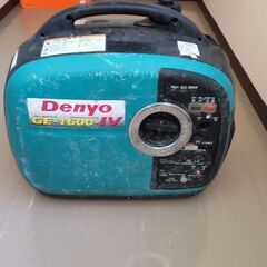 デンヨー発電機！1.6kva