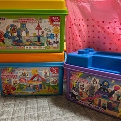 アンパンマンブロック  3セット