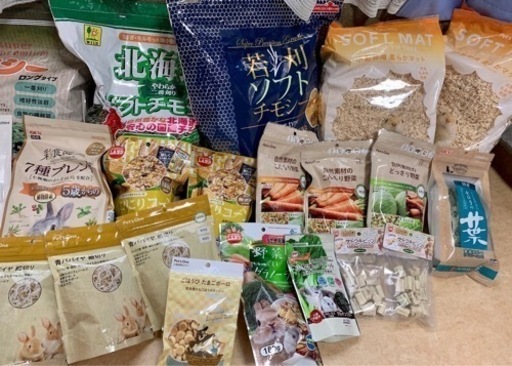 うさぎ、小動物用用品