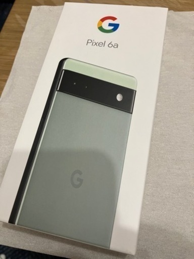 本日値下げ可！新品！Google pixel6a セージ　simフリー　制限◯