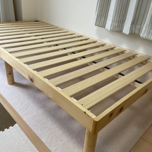 【美品】シングルすのこベッド