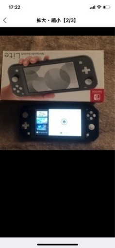 ☆盆休み限定価格☆任天堂Switchライトグレー