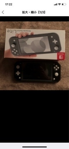 ☆盆休み限定価格☆任天堂Switchライトグレー