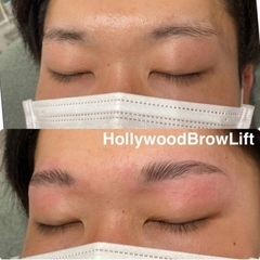 メンズ眉毛サロン 福岡:+i.b福岡赤坂店『ハリウッドブロウリフ...