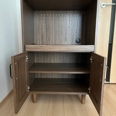 ニトリ　レンジ台　幅58×奥行40×高さ90cmの画像