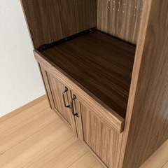 ニトリ　レンジ台　幅58×奥行40×高さ90cmの画像