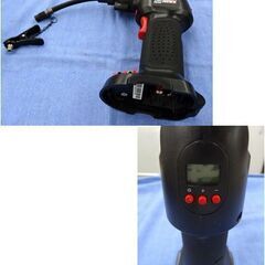 電動空気入れ AIRHAWK AH001 コードレス式 エアーコンプレッサー 12Vカーアダプター付き 札幌市 西岡店の画像