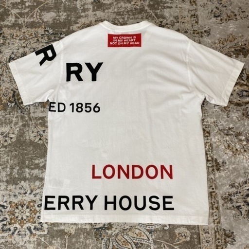 銀座店購入 着用1回もないかも？ ホワイト ホースフェリープリント