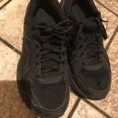 スニーカー　adidas メンズ　26.5 黒