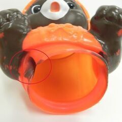 たくちゃん カヌー 貯金箱 高さ20cm 拓殖銀行 拓銀 たくぎん 企業物 置物 ソフビ フィギュア コレクション 訳アリ 札幌市 厚別区の画像