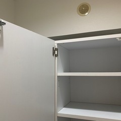 本棚 シューズラック 靴箱 シューズボックス 鏡 ミラー付きの画像
