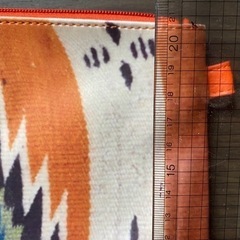 LOCATIONクラッチバッグ☆オレンジの画像
