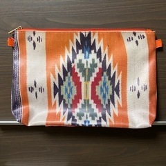 LOCATIONクラッチバッグ☆オレンジ