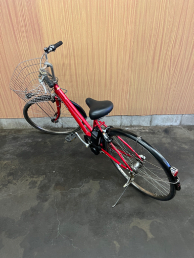 格安出品‼️ 電動自転車 YAMAHA パスシティSリチウム 赤 27インチ 6.0Ahバッテリー 実容量最大❗️