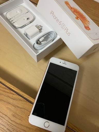 iPhone6s plus 16GB SIMフリーローズゴールド