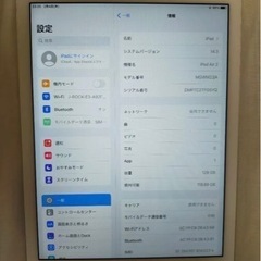 iPad Air2 128GB ＋ケース　セット！の画像