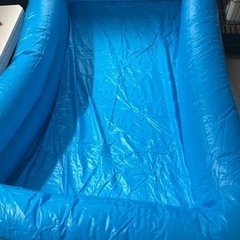 自動空気入れ付き　ビニールプール　ビッグサイズ　水遊び　子供用の画像
