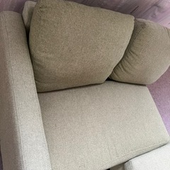 ソファ　オットマン付きの画像