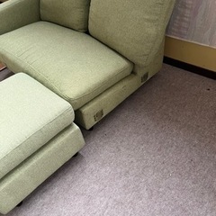 ソファ　オットマン付きの画像