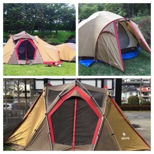 ② スノーピーク  peak リビングシェルシールド ランドブリーズ6 ト連結用ンネル 諸々 24万分