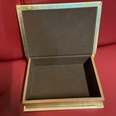 アンティークブック風　小物入れの画像