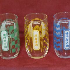 一番くじ 『鬼滅の刃 ～宇髄天元 見参！～』 グラス ３個セットの画像