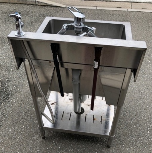 ⭐︎中古品　タニコー　1槽シンク　600×600×800mm 厨房機器⭐︎