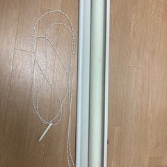 ニトリ 遮光ロールスクリーン  白 幅80cmの画像