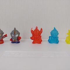 ウルトラマン　ソフビ　指人形の画像