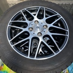 美品☆スタッドレス×4本 ホイールセット