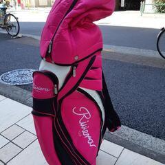 PINK　　ゴルフバック中古品質