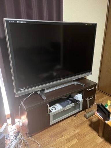AQUOS52インチのテレビです。亀山モデル