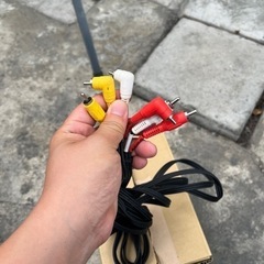 映像 音声 左右 コード 長め 中古 画像参照 DVD モニターの画像