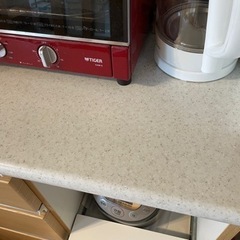 ニトリ　キッチンボード　アルミナ　W120 木目調　程度良好　値引き交渉アリの画像