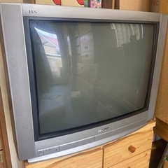 【０円】SHARP 29型ブラウン管テレビ【無料】