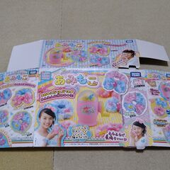 【中古品】あみもこ／タカラトミー　ふわもこシュッシュが簡単に作れちゃう！の画像