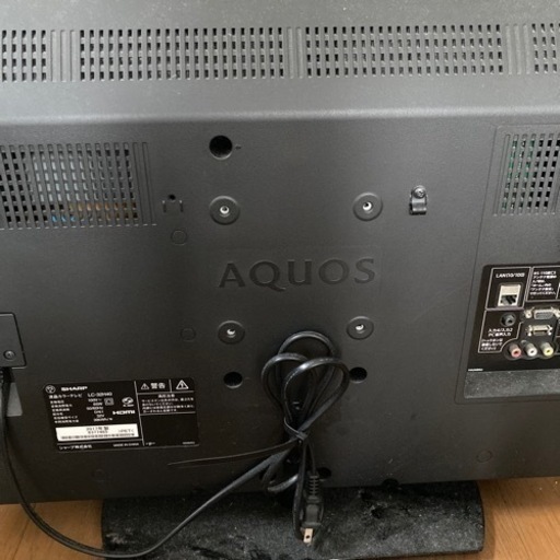 訳あり　シャープAQUOS 2017年製　32インチ液晶カラーテレビ