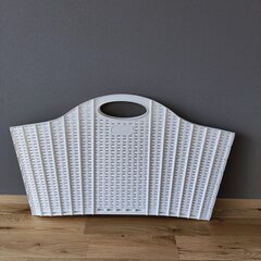 【美品】折りたためる ランドリー バスケットの画像