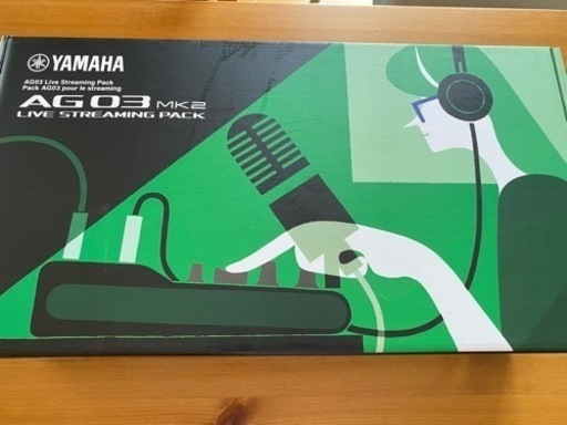 YAMAHA AG03 mk2 LSP & マイクアーム