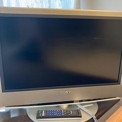 26インチ液晶テレビ（2005年製SONY-WEGA）