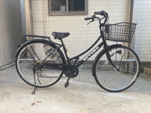 自転車 BEYOND 27インチ　黒色