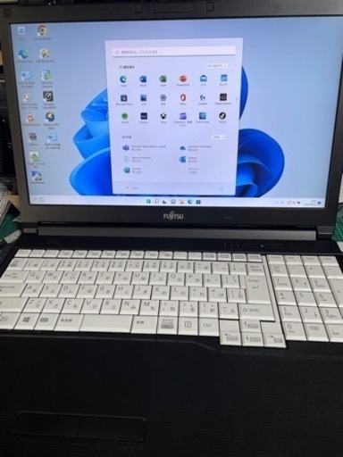 富士通　Lifebook　A577/R　Windows11　メモリ16GB　新品SSDで高速起動　動作キビキビ仕様